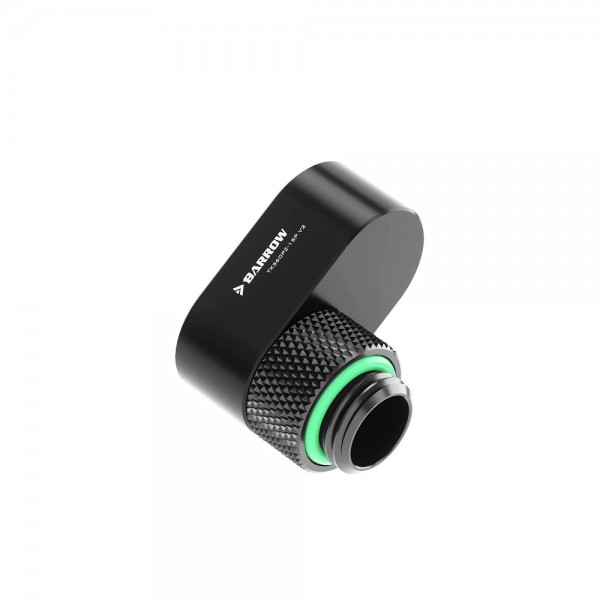Barrow G1/4" 360° Rotary 15mm Offset Adapter Fitting - Black (TX360PZ-15-V2)
