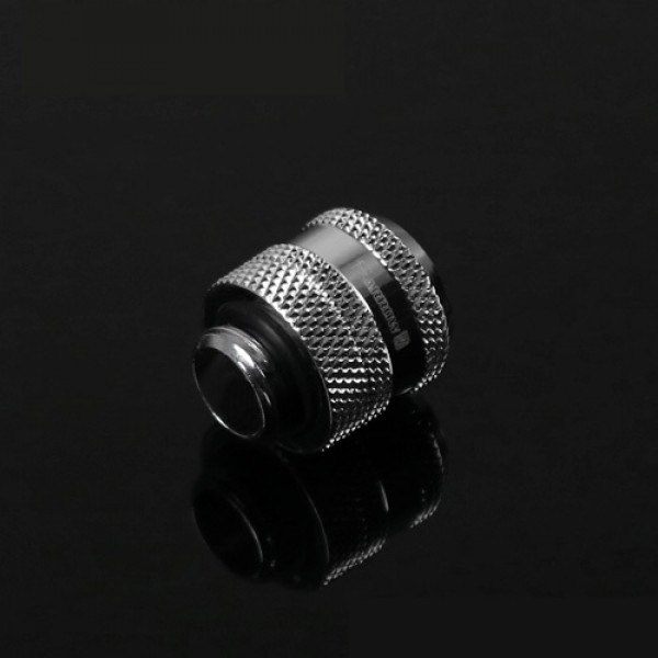 Barrow G1/4" Multi-Link Adapter - 12mm OD Rigid Tube - Silver (TYKN-K12-V4-Silver)