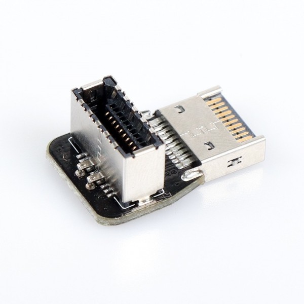 ModMyMods USB 3.2 Front Panel Internal Connector Type E 90 Degree Angled Adapter - TYPE B (CO339)