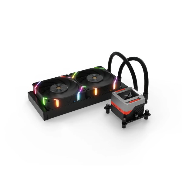 Valkyrie Syn 240mm ARGB LCD All-in-One CPU Cooler - Black (VK-AIOSY240B)
