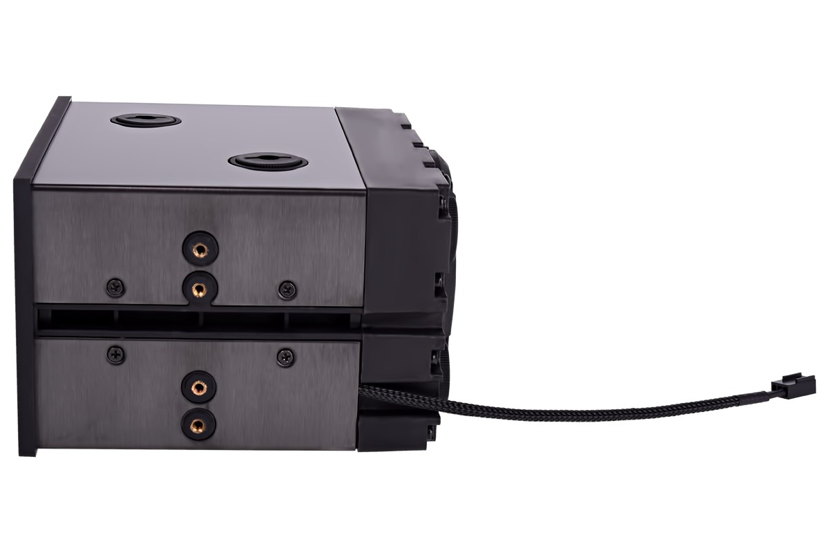Alphacool Eisfach - Single Laing D5 - Dual 5,25 Bay Station