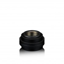 Thermal Grizzly DeltaMate Female to Female Passthrough Fitting - Black (TG-DM-FIT-0016)