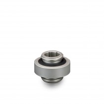 Thermal Grizzly DeltaMate 7mm Male to Male Extender Fitting - MM7R - Matt Nickel (TG-DM-FIT-0211)
