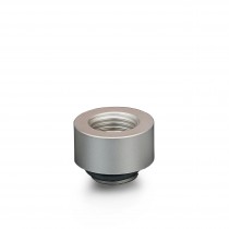 Thermal Grizzly DeltaMate 10mm Male to Female Extender Fitting - MF10 - Matt Nickel (TG-DM-FIT-0206)