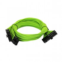 EVGA Individually Sleeved Power Supply Cable Set for 750W/850W - SUPERNOVA G2/G3/P2/T2 - Green (100-G2-08GG-B9)
