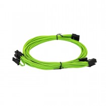 EVGA Individually Sleeved Power Supply Cable Set for 1600W - SUPERNOVA G2/P2/T2 - Green (100-G2-16GG-B9)