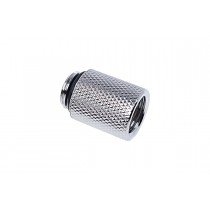 Alphacool Eiszapfen G1/4" Male to Female Extender Fitting - 20mm - Chrome (17257)