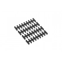 Alphacool Eiskamm X16 - 3mm Black - 4 pcs (24756)