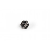 Alphacool ES Double Nipple Plug-in G1/4 AG to G1/4 AG - Deep Black (13757)