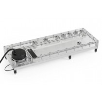 Alphacool Core Distro Plate 420 VPP/D5 - Left with VPP D5 Apex Pump (14576)