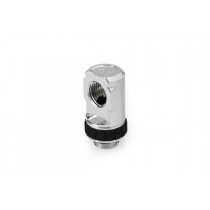 Alphacool Apex Grip 90° G1/4 Rotary Adapter Fitting - Chrome (14888)