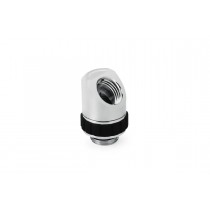 Alphacool Apex Grip 45° G1/4 Rotary Adapter Fitting - Chrome (14890)