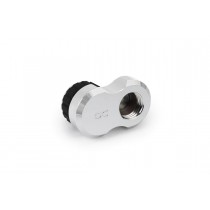 Alphacool Apex Grip 16mm 360° G1/4 Male to Female Rotary Offset Fitting - Chrome (14892)