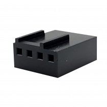 ModMyMods 4-Pin PWM Female Connector with 3-Pin Latching - Black (MOD-0388)