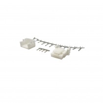 ModMyMods ATX 3.1 PCIe Gen 5 H++ 12V-2X6 MicroFit 3.0 16-Pin Angled Connector Set White - Pins Included (TD422-A)