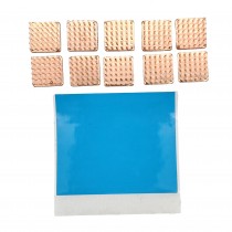 ModMyMods Cold Forged Copper Heatsink - 15mm x 15mm x 7mm - 10 Pack