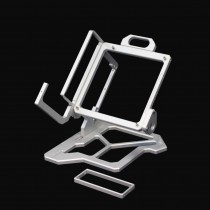 Monster Studio A45 Open Frame ITX Case - Silver (A45 ITX-BASE-SLV)