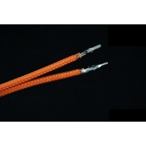 Darkside 17.5" (45cm) Male-Female Pre-Sleeved ATX and PCI-E Wire – Orange (DS-1099)