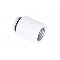 Alphacool Eiszapfen G1/4" Male to Female Extender Fitting - 20mm - White (17568)