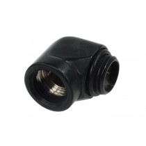 Alphacool G1/4 Male to Female L-Connector - Black (17045)
