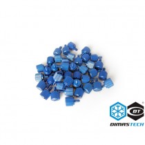 DimasTech® ThumbScrews 6-32 + M3 Thread 40 Pieces Pack - Dark Blue (BT079)