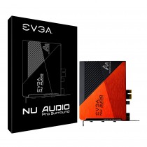 EVGA NU Audio Pro Surround Card, 5.1 Surround, Lifelike Audio, PCIe, Backplate, Designed with Audio Note (712-P1-AN10-KR)