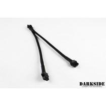 DarkSide 6" RGB Y-Cable - Jet Black Sleeved (DS-0539)