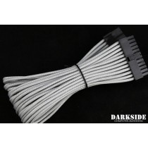Darkside 24-Pin ATX 12" (30cm) HSL Single Braid Extension Cable - Titanium Gray (DS-0699)