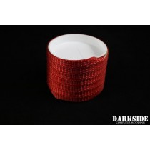 DarkSide 10mm (3/8") High Density SATA Cable Sleeving - Metallic Red (DS-0760)