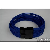 Darkside 24-Pin ATX 12" (30cm) HSL Single Braid Extension Cable - Blue UV (DS-0627)