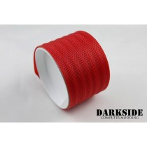 DarkSide 10mm (3/8") High Density SATA Cable Sleeving - Red UV (DS-0117)