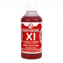 Mayhems - PC Coolant - X1 Concentrate - Eco Friendly Series - UV Fluorescent | 250 ml - Candy Apple Red (MX1C250MLRE)