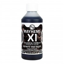 Mayhems - PC Coolant - X1 Concentrate - Eco Friendly Series - UV Fluorescent | 250 ml - Infinite Void Black (MX1C250MLBK)