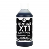 Mayhems - PC Coolant - XT1 Concentrate - Thermal Performance Series - UV Fluorescent | 250 ml - Infinite Void Black (MXTC250MLBK)