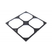 Watercool MO-RA IV 400 Fan Frame for 200mm Fans - Black (26420)