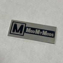 ModMyMods Laser Etched Aluminum Case Badge - 2" x 0.75" (MOD-0393)