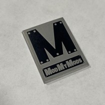 ModMyMods Laser Etched Aluminum Case Badge - 0.75" x 1" (MOD-0394)