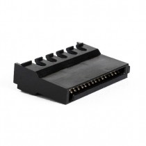 MMM 5-Pin SATA "Push In' Female Connector - Black (MOD-0248)
