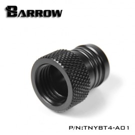 Barrow G1/4" Inner Thread to 1/2" ID Barb Adaptor Fitting - Black (TNYBT4-A02)