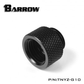 Barrow G1/4" 10mm Male to Female Extension Fitting - Black (TNYZ-G10)