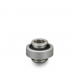Thermal Grizzly DeltaMate 7mm Male to Male Extender Fitting - MM7R - Matt Nickel (TG-DM-FIT-0211)