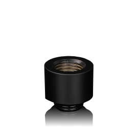 Thermal Grizzly DeltaMate 14mm Male to Female Extender Fitting - MF14 - Black (TG-DM-FIT-0007)