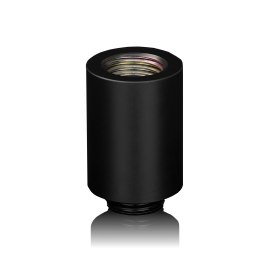 Thermal Grizzly DeltaMate 28mm Male to Female Extender Fitting - MF28 - Black (TG-DM-FIT-0008)