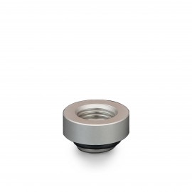 Thermal Grizzly DeltaMate 7mm Male to Female Extender Fitting - MF7 - Matt Nickel (TG-DM-FIT-0205)