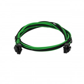 EVGA Individually Sleeved Power Supply Cable Set for 1000W/1300W - SUPERNOVA G2/G3/P2/T2 - Black / Green (100-G2-13KG-B9)