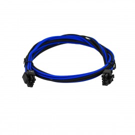 EVGA Individually Sleeved Power Supply Cable Set for 1000W/1300W - SUPERNOVA G2/G3/P2/T2 - Black / Light Blue (100-G2-13KL-B9)