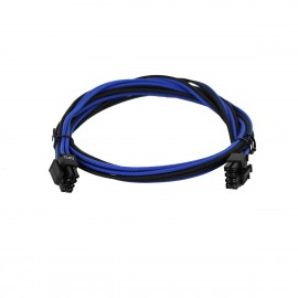 EVGA Individually Sleeved Power Supply Cable Set for 1000W/1300W - SUPERNOVA G2/G3/P2/T2 - Black / Dark Blue (100-G2-13KU-B9)