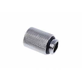 Alphacool Eiszapfen G1/4" Male to Female Extender Fitting - 20mm - Chrome (17257)