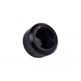 Alphacool Eiszapfen 16mm G1/4" HardTube Knurled Compression Fitting - Black (17264)