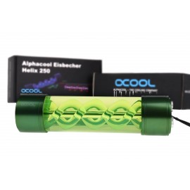 Alphacool Eisbecher Helix 250mm Reservoir - Green (15305)